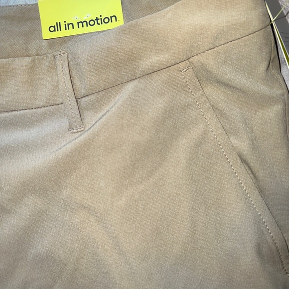 All in Motion Men's Size 40 Beige Moisture Wicking Golf Shorts - Picture 4 of 11